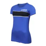 Remera Manga Corta Azul Yamaha Alpinestars Racing