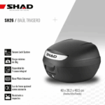 Baul Auxiliar Top Case Shad de 26 Lts. - Image 2