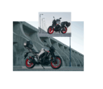 Kit Maletas Laterales Blandas y Soportes Yamaha MT03 - MT03 Connected - Image 3