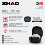 Baul Auxiliar Top Case Shad de 29 Lts. - Image 2