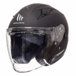 Casco Jet MT Avenue - Negro Mate T.L