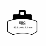 Pastillas de Freno Trasero FA 356 Orgánica Kymco - Image 2