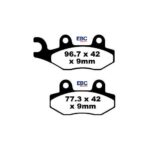 Pastillas de Freno Delantero FA 228 Orgánica Kymco - Image 2